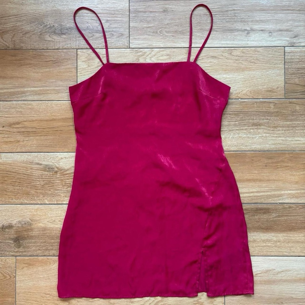 Urban Outfitters Red Slip Dress L